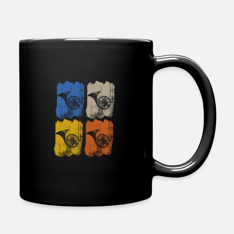horn - Tasse einfarbig - Schwarz