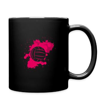 volleyball dames femmes - Mug uni - noir - Droite