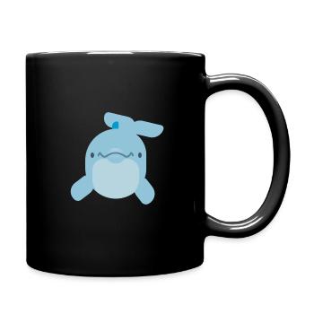Dolphin - Full Colour Mug - black - Right