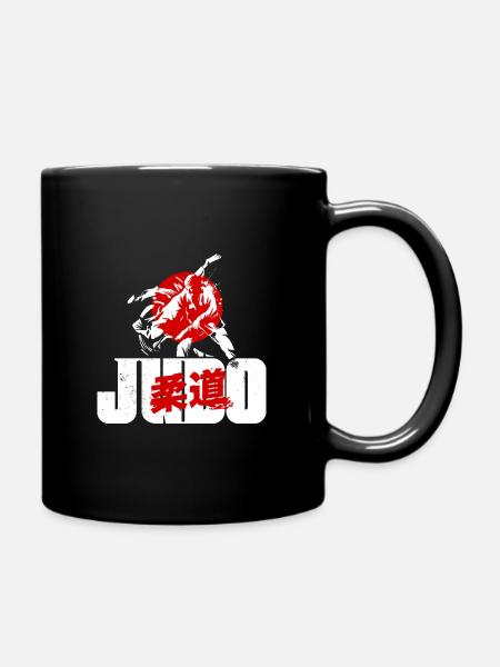 Judo - Mug uni - noir