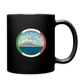 Naples, Napoli, Naples I Love Napoli Italy - Full Colour Mug - black - Right