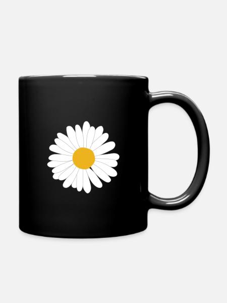 Marguerite tit - Tasse einfarbig - Schwarz