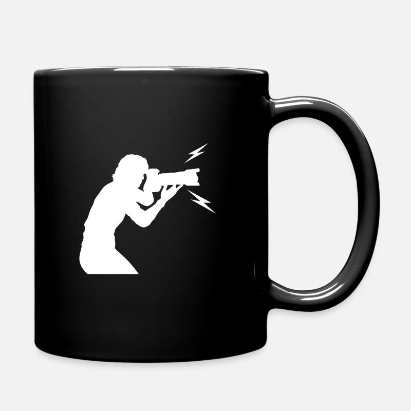 Fotograf - Tasse einfarbig - Schwarz