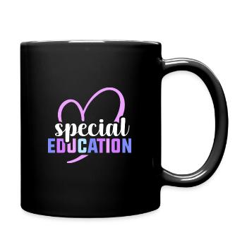 Special education - Tasse einfarbig - Schwarz - Rechts