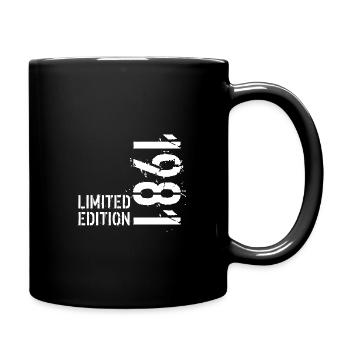 LIMITIERTE EDITION 1981 - Tasse einfarbig - Schwarz - Rechts