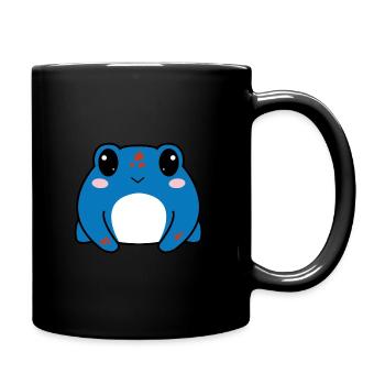 Iggy la grenouille - Mug uni - noir - Droite