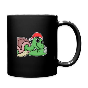 Turtle - Full Colour Mug - black - Right