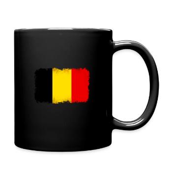 Belgien - Tasse einfarbig - Schwarz - Rechts