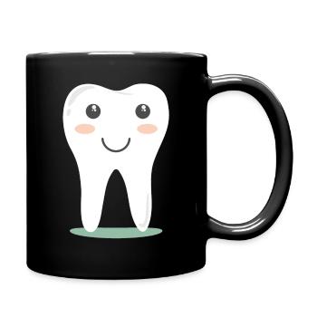 The magic tooth - Full Colour Mug - black - Right
