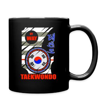 My Way Taekwondo T-Shirt for Taekwondo - Full Colour Mug - black - Right