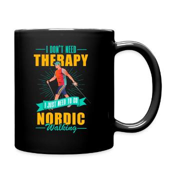 Sports Fitness Therapy - Full Colour Mug - black - Right