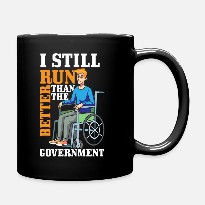 Handicap Handicap Handicap Marche handicap - Mug uni - noir