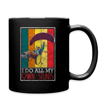 Disability Funny - Full Colour Mug - black - Right