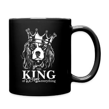 CAVALIER KING CHARLES SPANIEL King Dogs Wilsigns - Full Colour Mug - black - Right