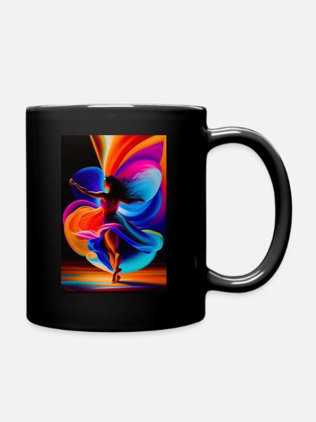 Dance Collection - Full Colour Mug - black