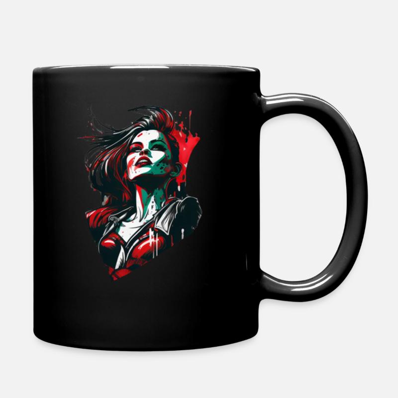 Blood Girl - Tasse einfarbig - Schwarz