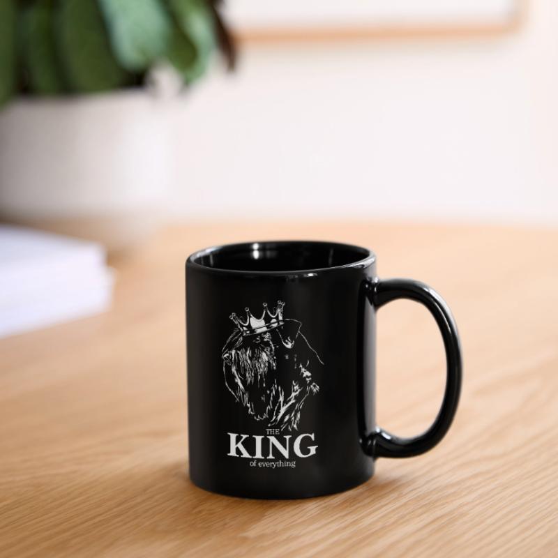Schnauzer géant Roi de tout Chiens Wilsigns Mug uni