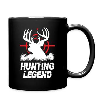 Hunting Legend - Full Colour Mug - black - Right