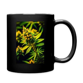Weed - Full Colour Mug - black - Right