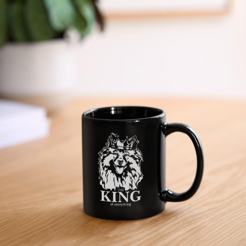 Wolfsspitz Keeshond King of everything Wilsigns Full Colour Mug