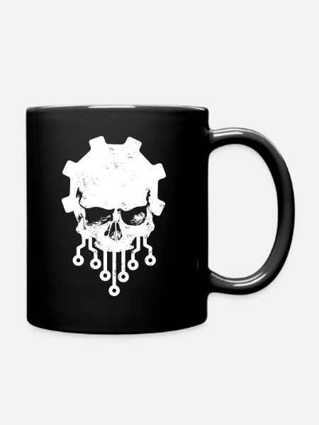 Informatik Computer - Tasse einfarbig - Schwarz