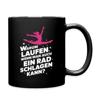 Gymnast Acrobatics Gymnastics Gymnastics - Full Colour Mug - black - Right
