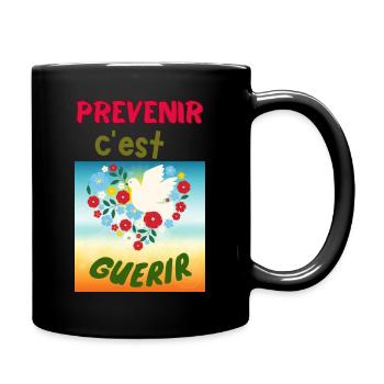 Prevent - Full Colour Mug - black - Right