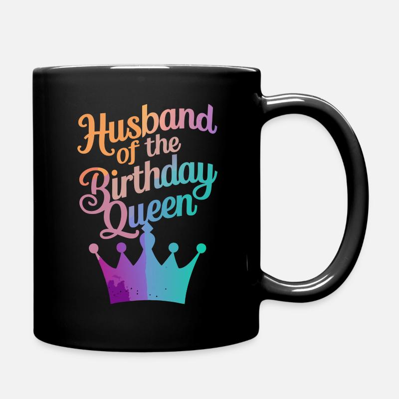 Ehemann Ehegatte Familie Hochzeit - Tasse einfarbig - Schwarz