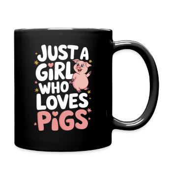 Animal cochon - Mug uni - noir - Droite