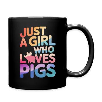Animal cochon - Mug uni - noir - Droite