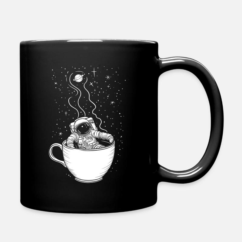 Astronaute dans l’espace - Mug uni - noir