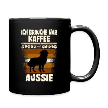 Berger australien australien - Mug uni - noir - Droite