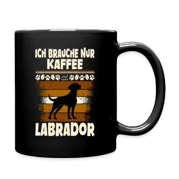 Labrador coffee - Full Colour Mug - black - Right