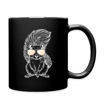 Squirrel 🐿️ - Full Colour Mug - black - Right