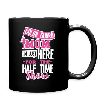 Spielmannszug-Mama Halbzeit-Show - Tasse einfarbig - Schwarz - Rechts