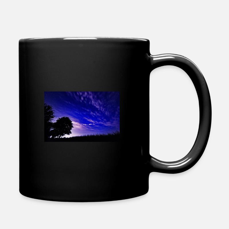 Nachthimmel Bekleidung - Tasse einfarbig - Schwarz