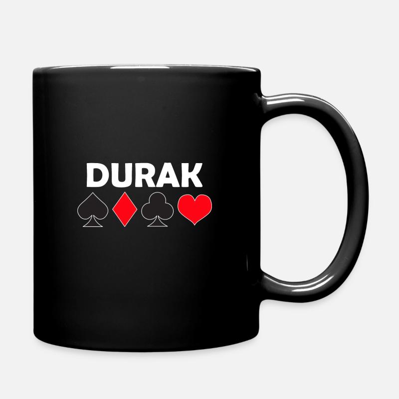 Durak - Tasse einfarbig - Schwarz