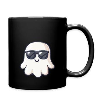 Fantôme Halloween Cool - Mug uni - noir - Droite