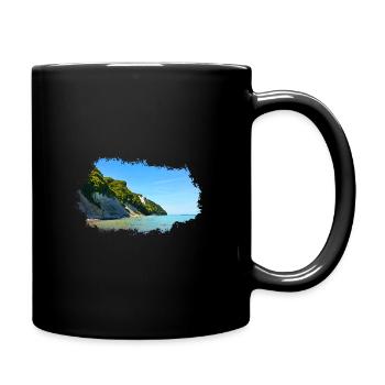 Île de Rügen Mer Baltique - Mug uni - noir - Droite