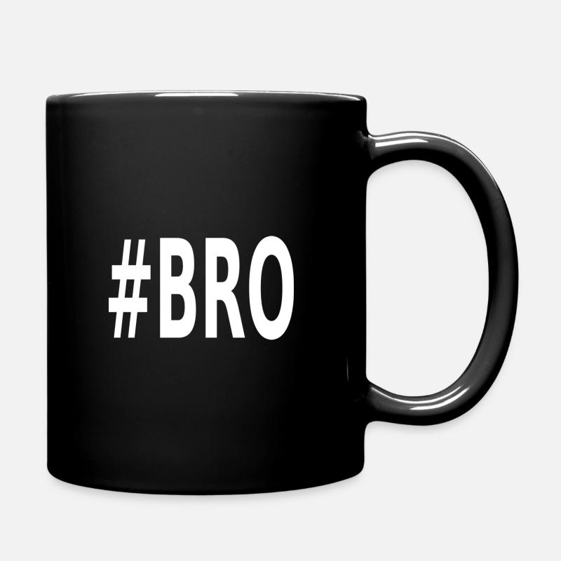 #BRO - Mug uni - noir