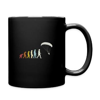 Paragliding Paragliding Evolution - Full Colour Mug - black - Right