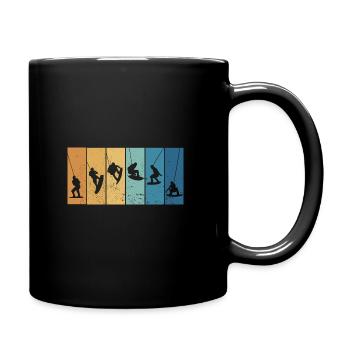 Wakeboard Waterski Wakeboarding Wakeboarding Wakeboarding - Full Colour Mug - black - Right