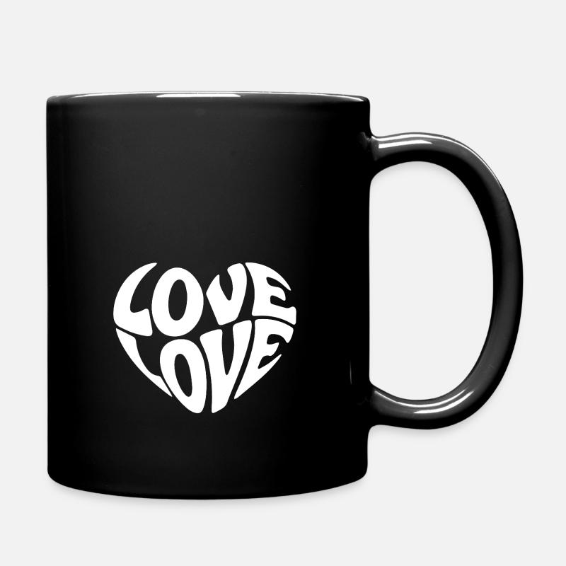 Amour amour amour amour - Mug uni - noir