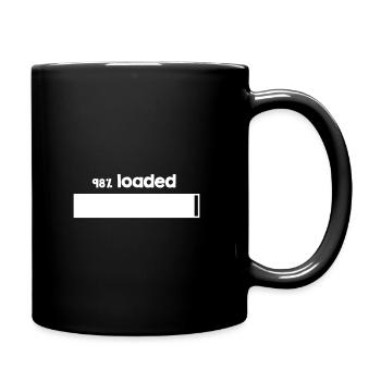 loaded full 98% Gift Idea Charging - Full Colour Mug - black - Right