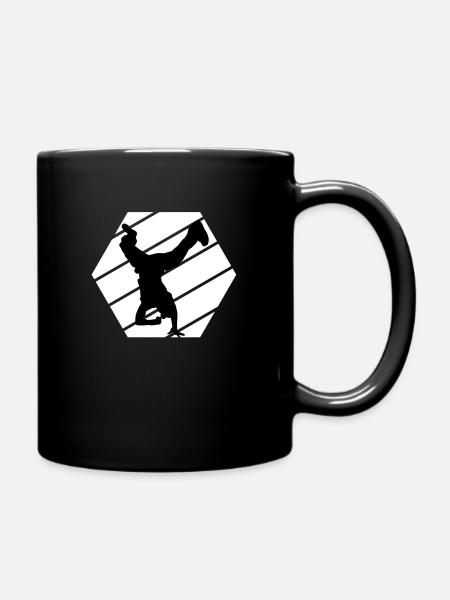 B-Boy Breakdance Street Art Danseur de break dancer - Mug uni - noir
