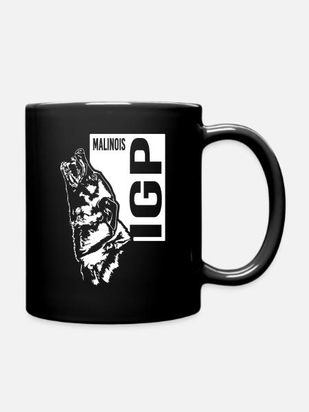 IGP Malinois Chien Sport Chien Wilsigns - Mug uni - noir