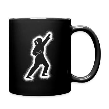 Taekwondo Arts Martiaux Filles Enfants Femmes Karaté - Mug uni - noir - Droite
