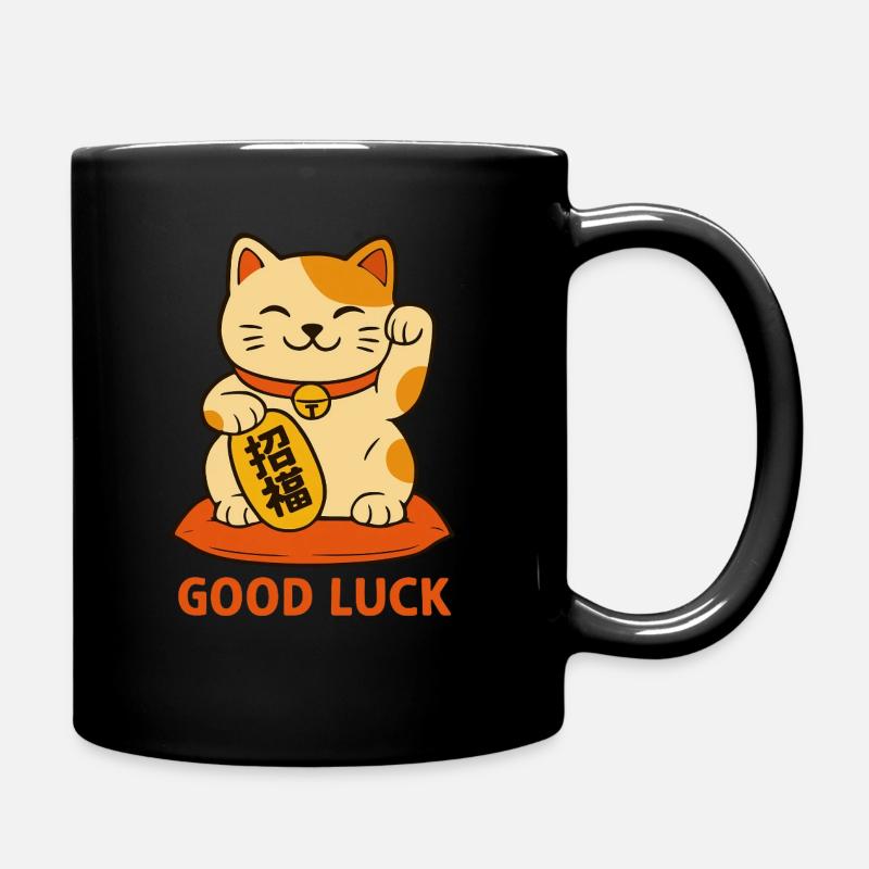 Good Luck - Full Colour Mug - black
