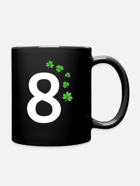 8 - Full Colour Mug - black