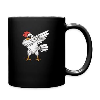 POULET DAB POULET POULET DABBING - Mug uni - noir - Droite